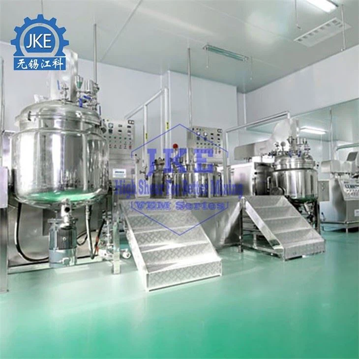 VEM 650 Vacuum Emulsifying Homogenizer For Cream Lotion Making